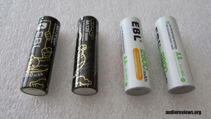 EBL 2800 MAh Ni MH Rechargeable AA Batteries And EBL PJ N806N Smart